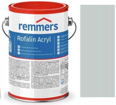 Remmers Rofalin Acryl Do Drewna Jasnoszary 2,5L