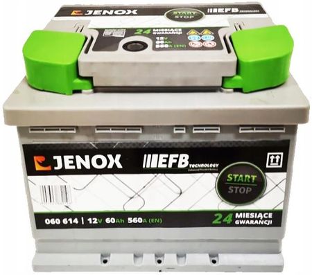 Jenox Akumulator Efb Start Stop 60Ah 560A