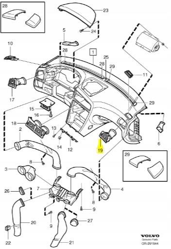 Volvo Oe Prawa Kratka Nawiewu Volvo S V V Xc Xc Opinie I Ceny