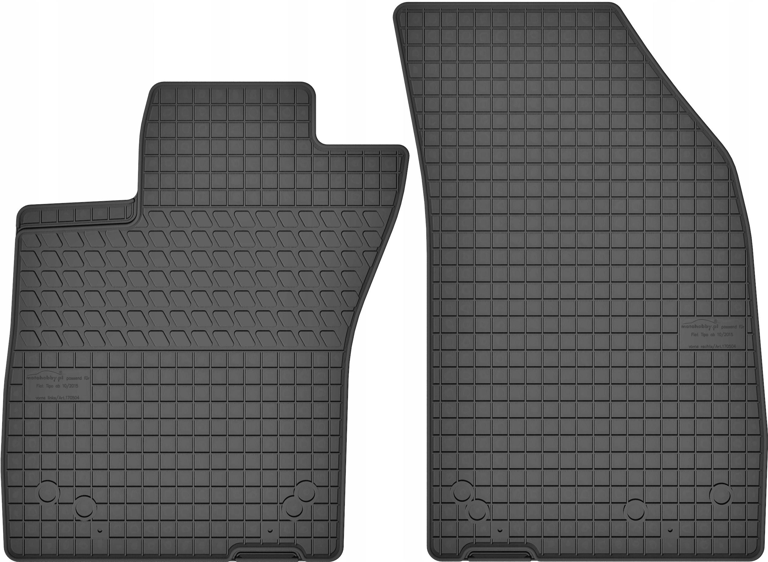 Tappetini auto in gomma per Fiat Tipo Berlina (2016-2026) - tappeti