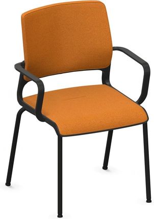 Nowy Styl Krzesło Konferencyjne Xilium Frame Chair 4L Uph Czarny
