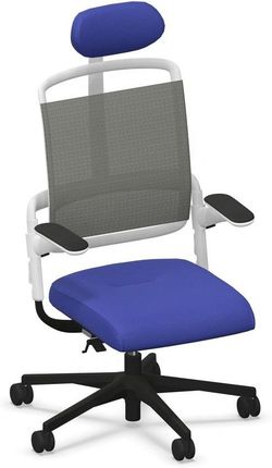 Nowy Styl Fotel Xenium Swivel Chair Mesh Hrua Biały