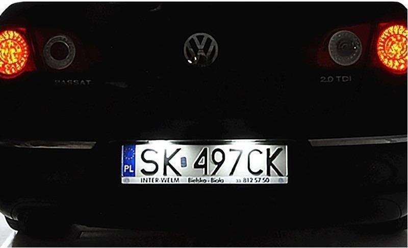 Wtórnik Tablicy Rejestracyjnej Ile Się Czeka Lampka tablicy rejestracyjnej PODŚWIETLANIE LED TABLICY MERCEDES C E