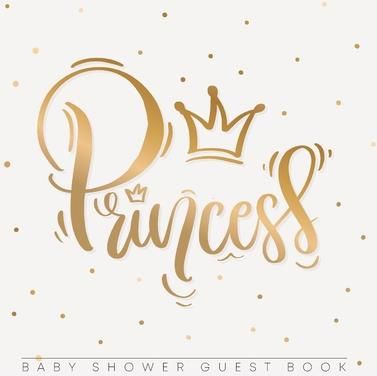 Princess Baby Shower Guest Book (Tamore Casiope)