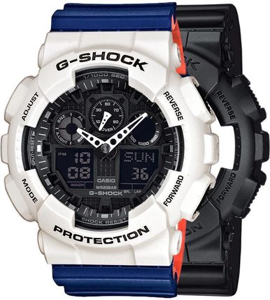 Casio G-Shock SET GA-100-1A1ER + BEZEL 10395292 PASEK 10527467