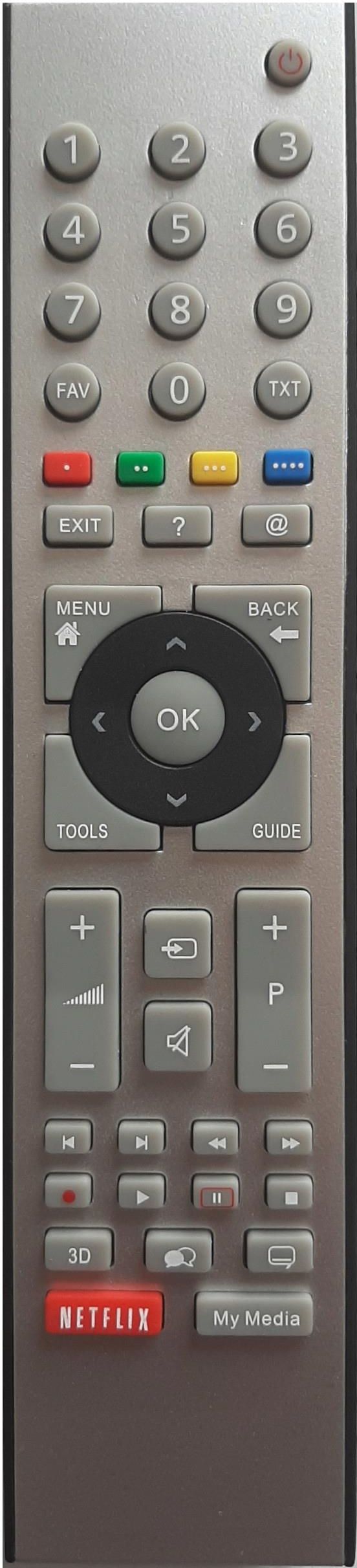 Telecomando Di Ricambio Per Grundig TV 32VLE7040-C | 32VLE7041C | 32VLE7130WM | 32VLE7130WM - Foto 7