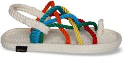 Zdjęcie Bohonamd Sandały Damskie Cape Point Rope - White & Multi - Siedliszcze