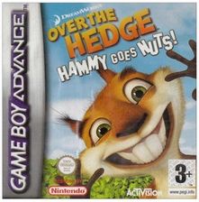 Over the Hedge Hammy Goes Nuts! (Gra GBA) - Gry GameBoy Advance