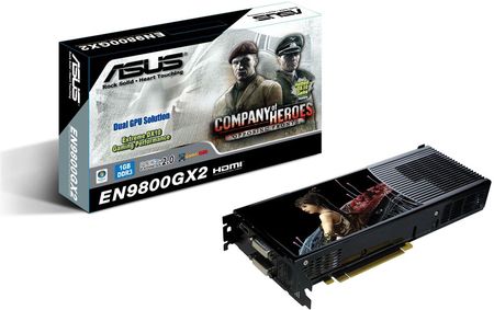 Asus GeForce 9800 GX2 1GB DDR3 2xDVI PCI-E (EN9800GX2/G/2DI/1G/A
