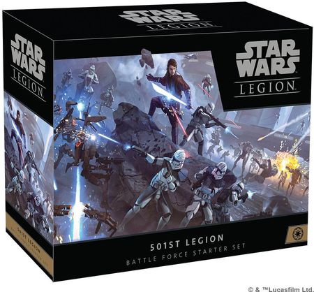 Atomic Mass Games Star Wars Legion - 501st Legion - Battle Force Starter Kit