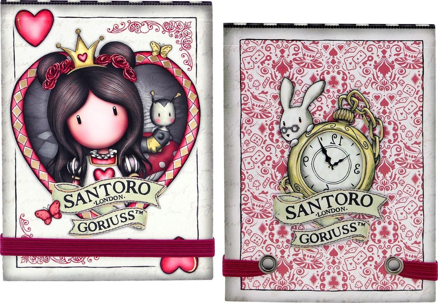 Santoro London Notes Na Gumkę Gorjuss In Wonderland Finding My Way