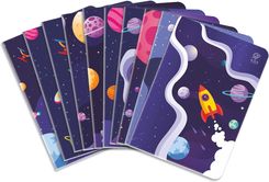 Zdjęcie Zeszyt A5 16K Kratka In Space Pakiet 10Szt. Mix - Kamieńsk