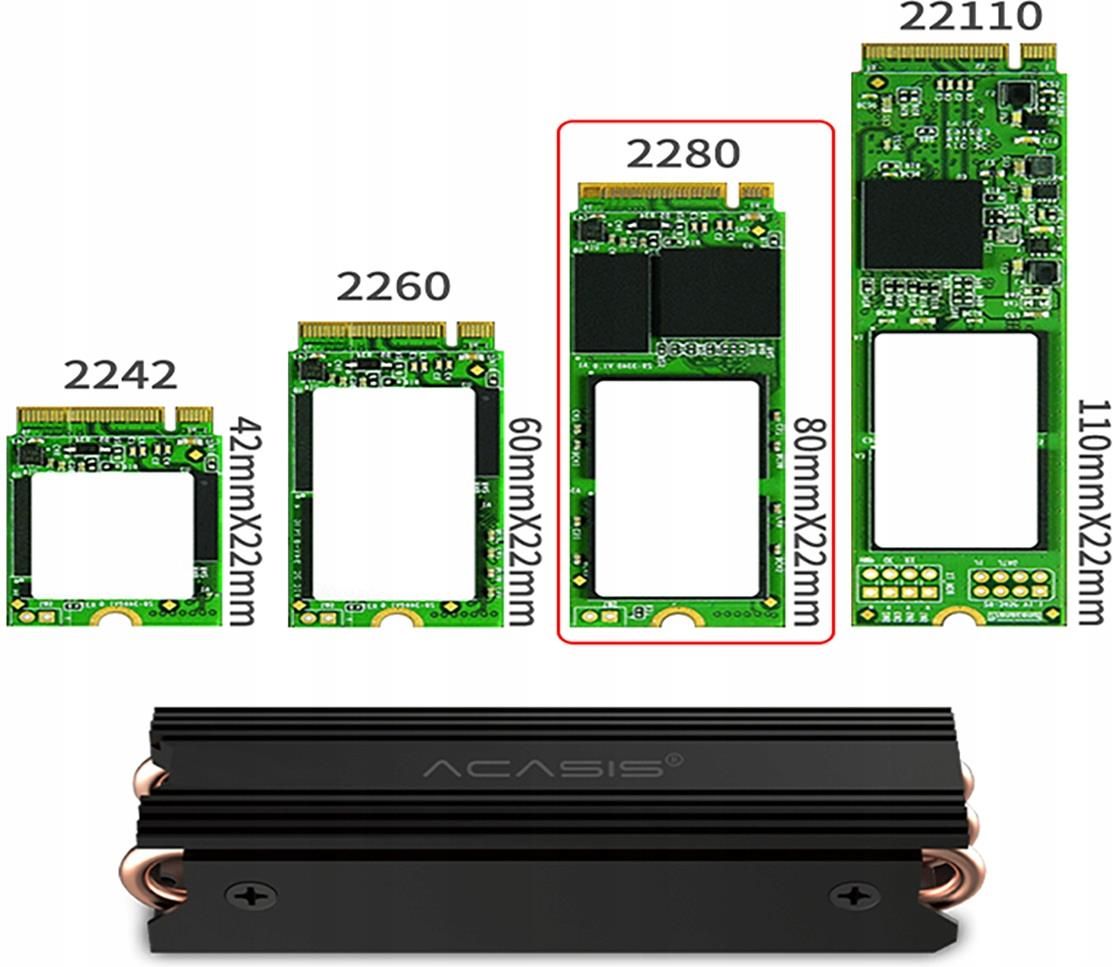 Radiator Acasis Chłodzenie Dysku M.2 Nvme Ssd - Opinie i ceny na Ceneo.pl