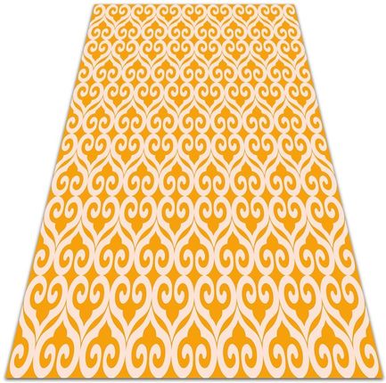 Wykładzina tarasowa zewnętrzna Żółte wzory 150x225 cm