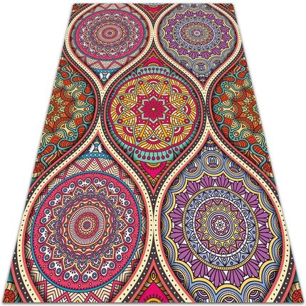 Dywan na taras zewnętrzny Kolorowa mandala 120x180 cm