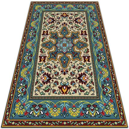 Piękny dywan ogrodowy Kolorowe wzory geometryczne 100x150 cm