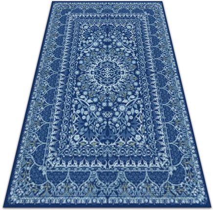 Piękny dywan zewnętrzny Niebieski antyczny styl 80x120 cm