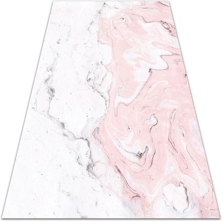 Nowoczesna wykładzina tarasowa Biało-różowy marmur 120x180 cm