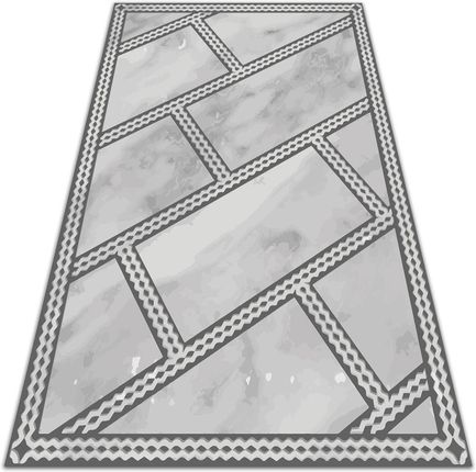 Dywan na balkon lub taras Ozdobne marmurowe płytki 100x150 cm