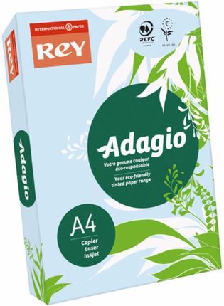 Rey Adagio A4 80 g/m- Light Blue 500 sheets (336071)