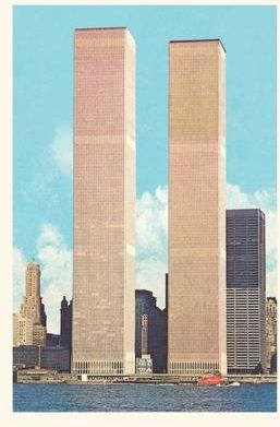 Vintage Journal World Trade Center Towers, New York City (Found Image Press)