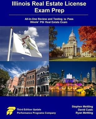 Illinois Real Estate License Exam Prep (Mettling Stephen) - Literatura ...