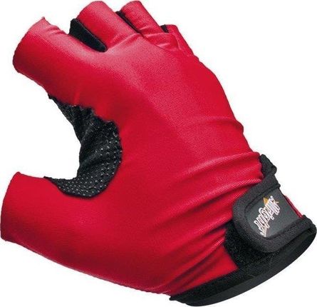 Allright Rękawiczki Kulturystyczne Lycra Sportowe Czerwone M As04038