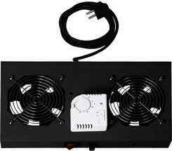 Zdjęcie Digitus Cooling Unit for wall mounted 19&& Racks (DN-19 FAN-2-WM-T-SW) - Jastarnia