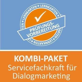 AzubiShop24.de Kombi-Paket Servicefachkraft für Dialogmarketing Lernkarten Christiansen, Jennifer
