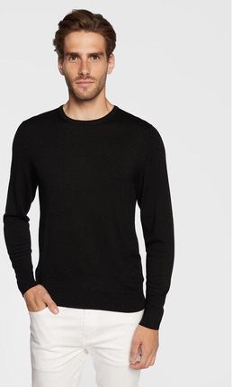 Calvin Klein Sweter Superior K10K109474 Czarny Regular Fit