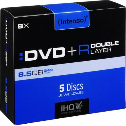 Intenso DVD+R 8.5GB, DL, 8x (4311245)