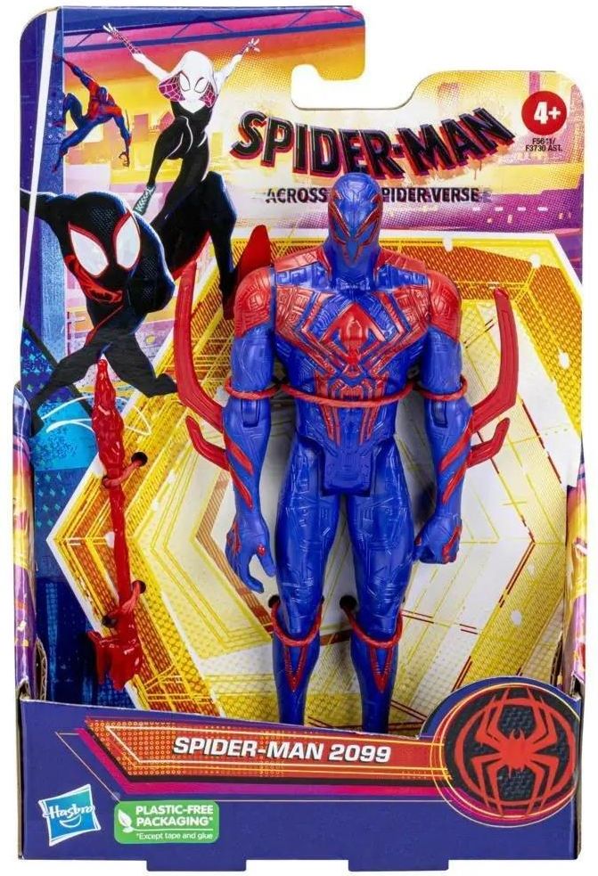 Hasbro Spider-Man Action Figure 15 Cm - Tuta Nera E Dorata Mystery Web Gear - Ispirato A No Way Home