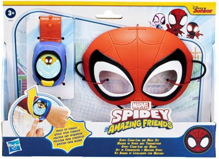 Hasbro Spider Man Spidey I Super Kumple Zegarek I Maska Superbohatera F3712