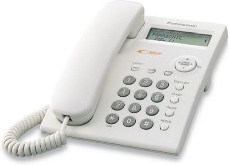 Panasonic KX-TSC11 Corded Telephone, White (KX-TSC11EXW)