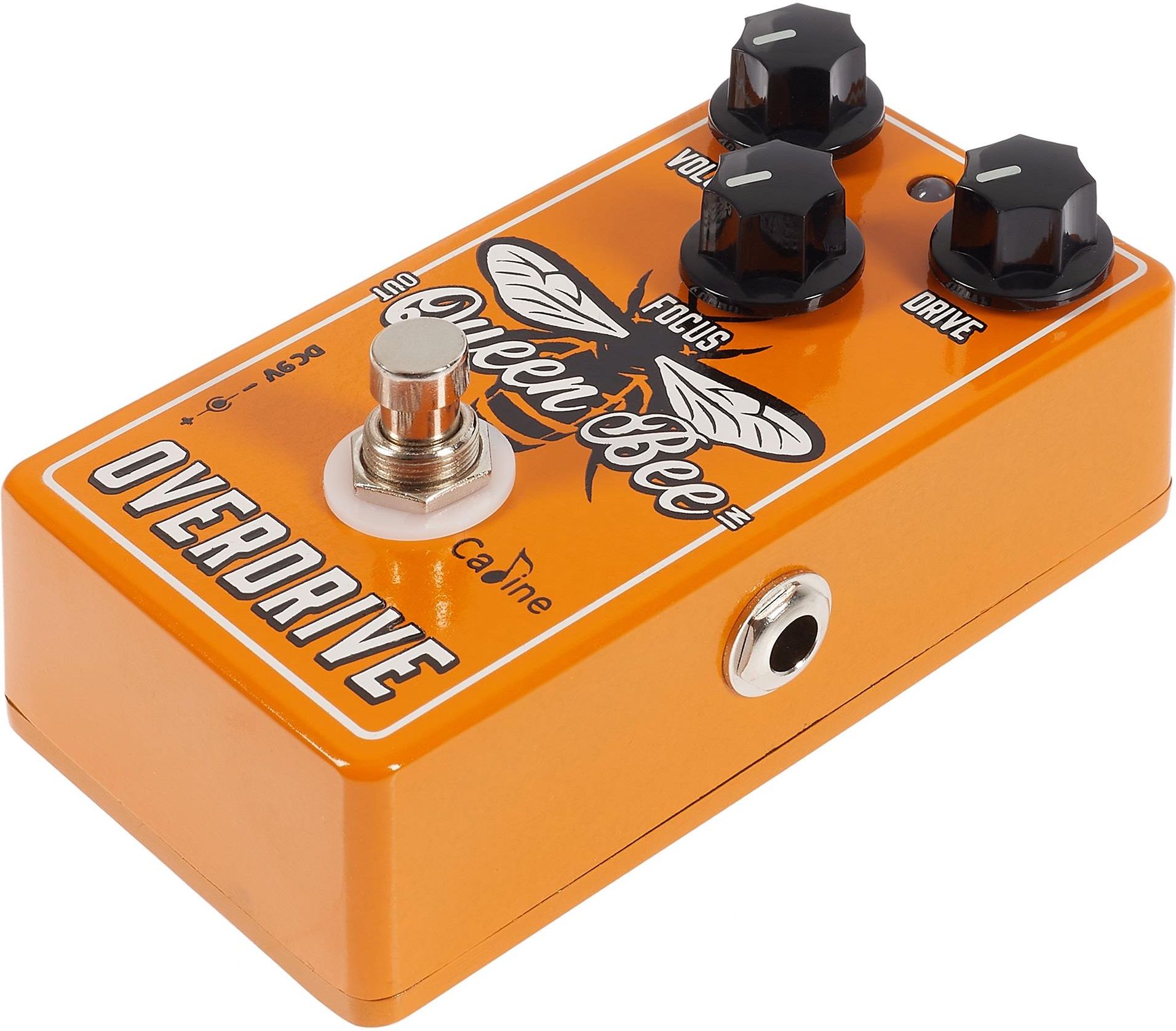 Pédale Overdrive Caline Queen Bee - Effet Guitare Style Ampli à Lampes Pour Blues Et Rock