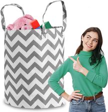 Zdjęcie Nukido Kosz Na Zabawki Szary (740221) - Różan