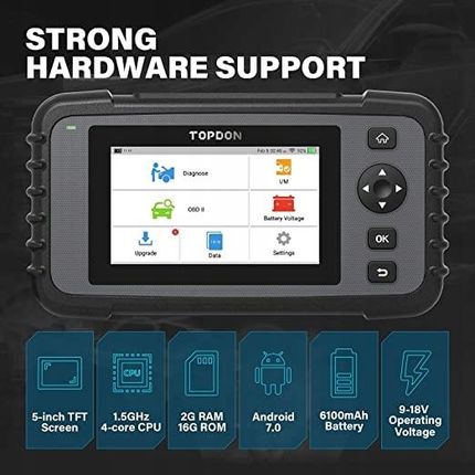Topdon Artidiag 500 Narzędzie Diagnostyczne Obd2 Ad500Uk - Opinie