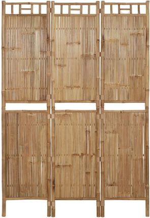 vidaXL Parawan 3-Panelowy Bambusowy 120 X 180cm (341748)