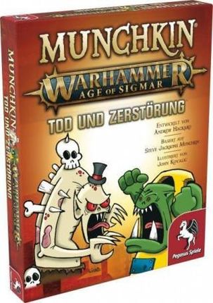 Pegasus Spiele Munchkin Warhammer Age of Sigmar - Tod und Zerstorung (wersja niemiecka)