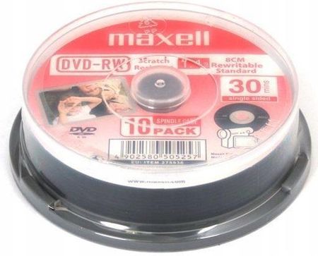 Maxell DVD+RW VCAM 30 Pack (511555)
