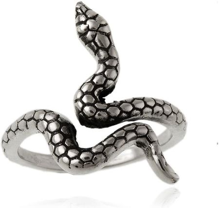 Pierścionek srebrny wąż p0360 - 3,1g.