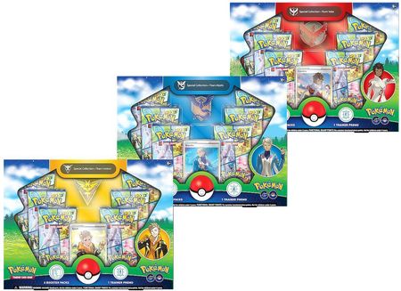 Pokémon TCG Pokémon Go Team Special Pin Collection box (6)