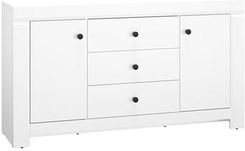 Ml Meble Komoda Lahti 09 42X153X85 Biały Alpejski