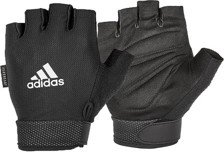 adidas Essential M Regulowane Rękawice Fitness Czarny