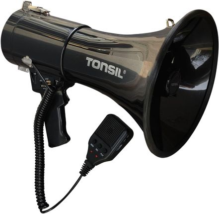Tonsil TE 25/20 Nagrywanie, MP3, USB, SD - Megafon bezprzewodowy - Czarny