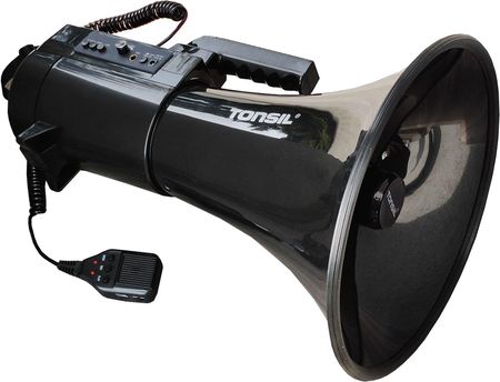 Tonsil TE 35/20 Nagrywanie, MP3, USB - Megafon bezprzewodowy - Czarny