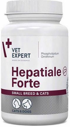 Hepatiale Forte Małe Psy I Kot 40Kaps.