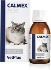 Vet Plus Limited Calmex Suplement Uspokający Dla Kotów Kropelki 60Ml