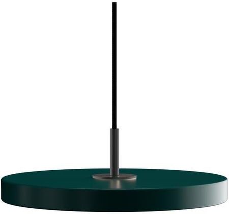 Umage Lampa wisząca Asteria 31 mini forest / black top ciemny zielony, czarny dekor (2208+4175)