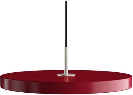 Umage Lampa wisząca Asteria 43 ruby / steel top - bordowy, stalowy dekor (2174+4172)